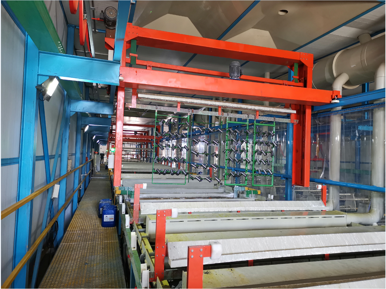 3300龙门碱性镀锌线