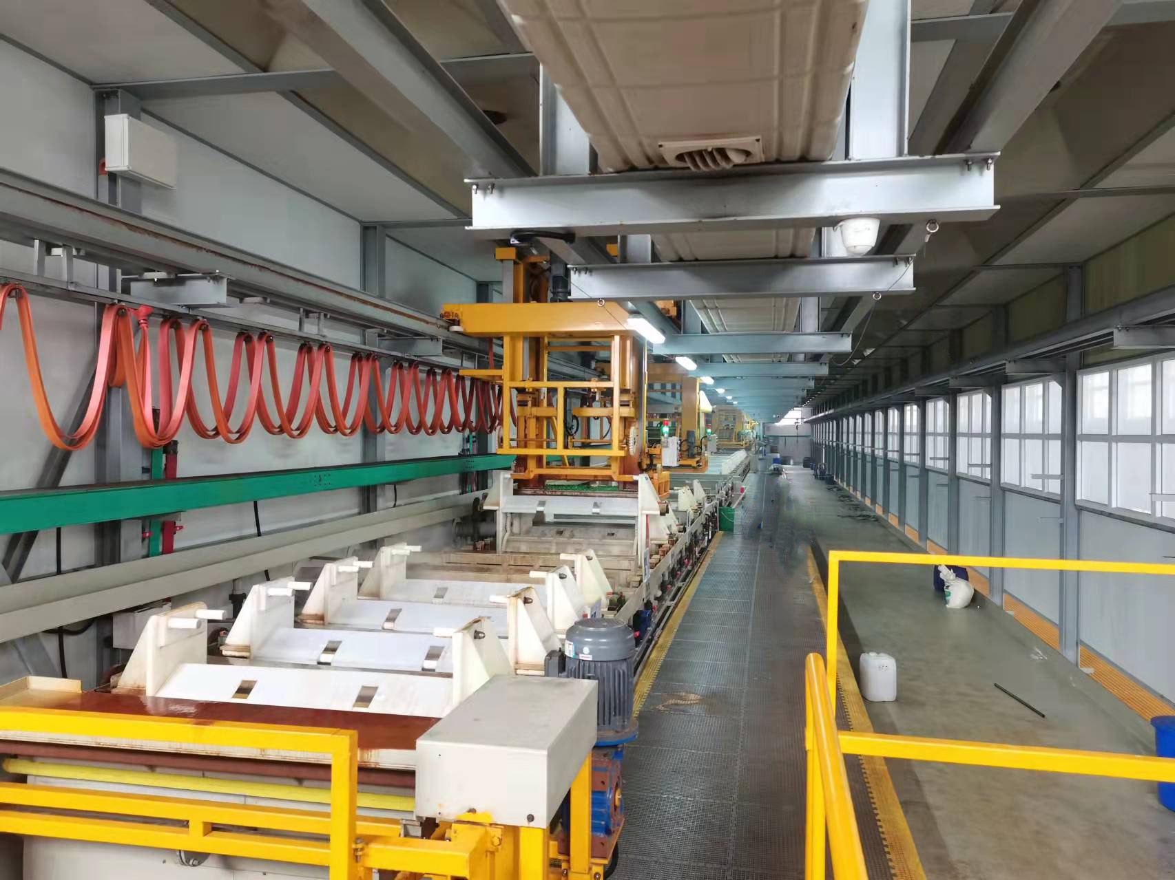 高轨酸性锌滚镀线