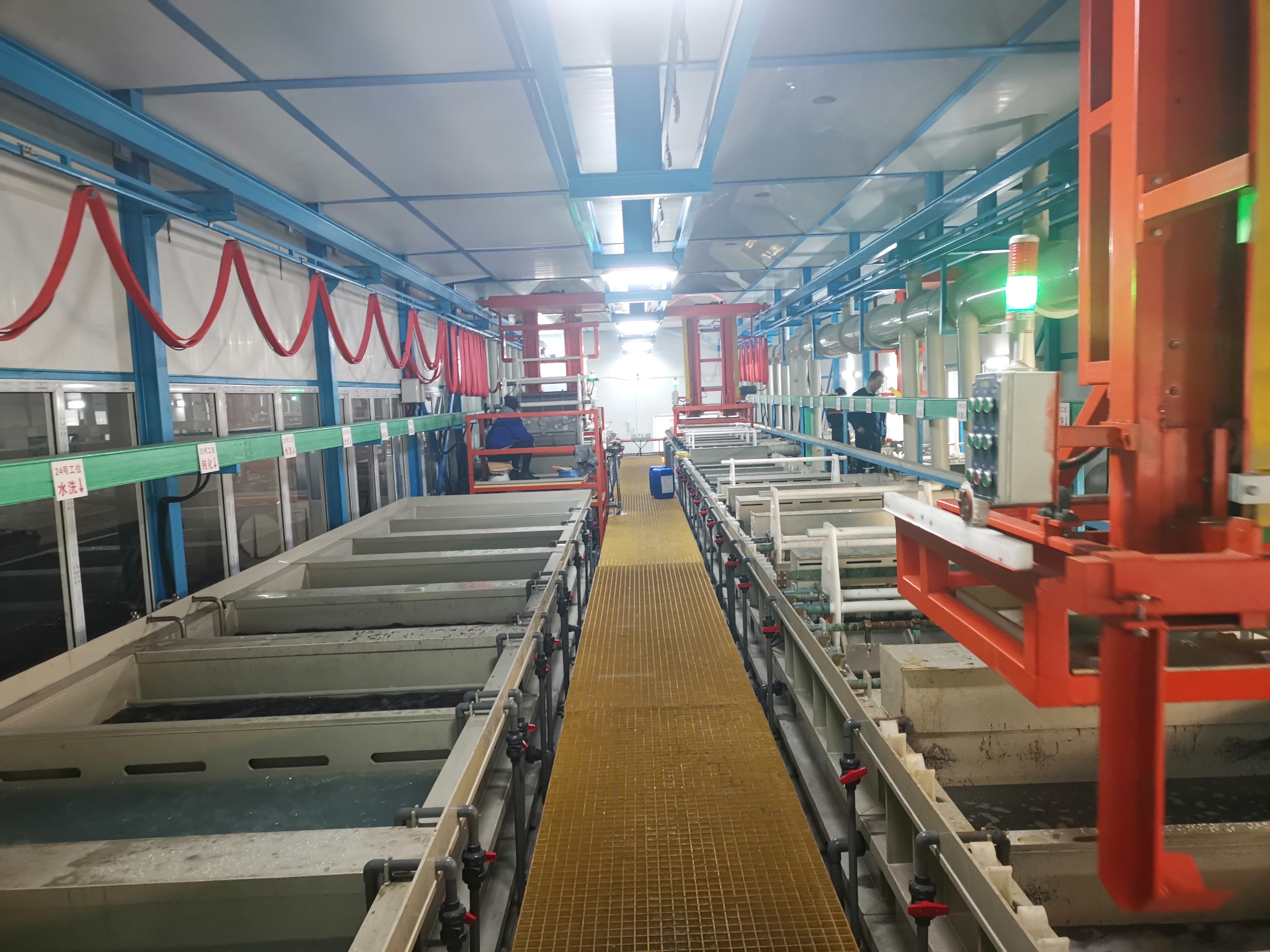 高轨滚镀锌镍生产线