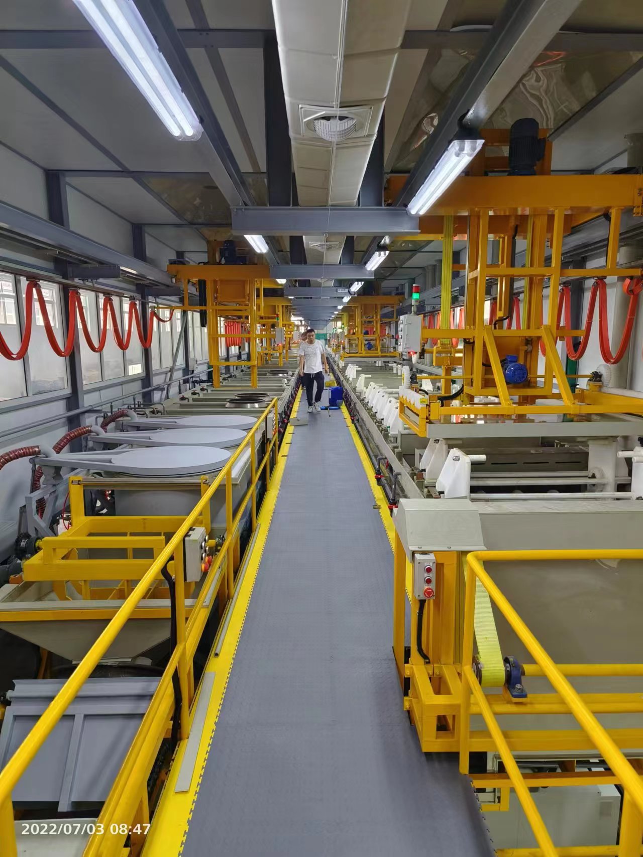 全自动滚镀锌镍生产线